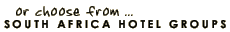 South Africa Hotel Groups