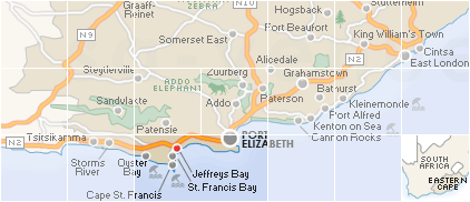 Accommodation in Jeffreys Bay