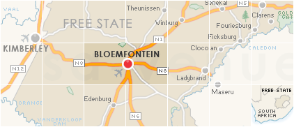 Accommodation in Bloemfontein