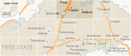 Accommodation in Koppies