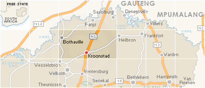 Accommodation in Kroonstad