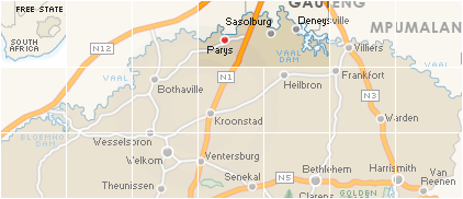 Accommodation in Parys