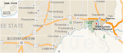 Accommodation in Sterkfontein