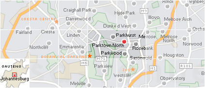 Accommodation in Parktown North