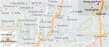 Accommodation in Rembrandt Park