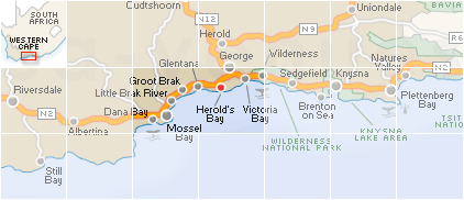 Accommodation in Herolds Bay