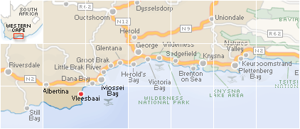 Accommodation in Vleesbaai
