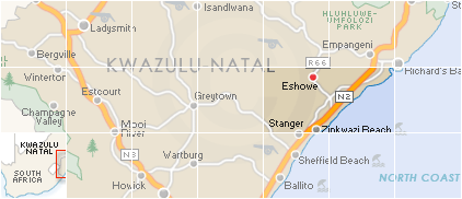 Accommodation in Eshowe