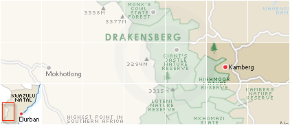 Accommodation in Kamberg