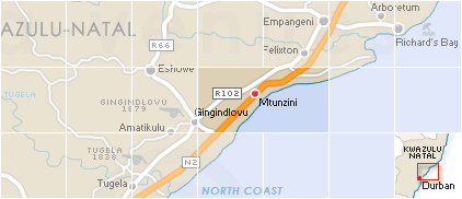 Accommodation in Mtunzini