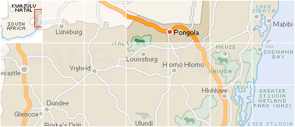 Accommodation in Pongola