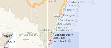 Accommodation in Port Edward