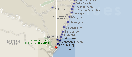 Accommodation in Port Edward
