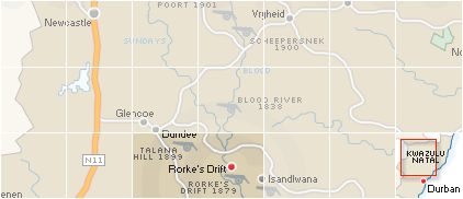 Accommodation in Rorkes Drift