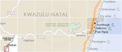 Accommodation in Scottburgh