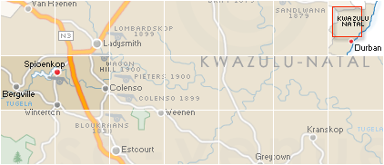 Accommodation in Spioenkop