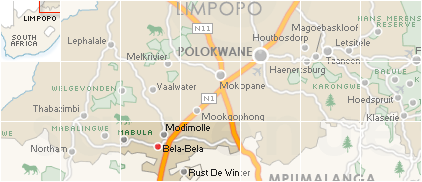 Accommodation in Bela Bela
