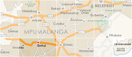 Accommodation in Bethal