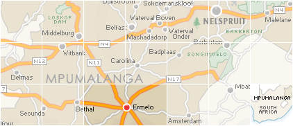 Accommodation in Ermelo