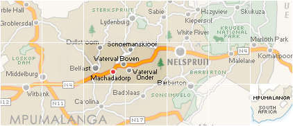 Accommodation in Machadodorp