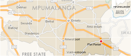 Accommodation in Piet Retief
