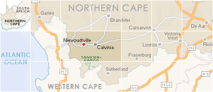 Accommodation in Nieuwoudtville