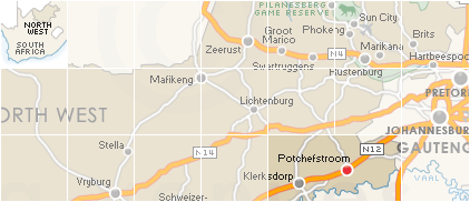 Accommodation in Potchefstroom