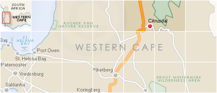 Accommodation in Citrusdal
