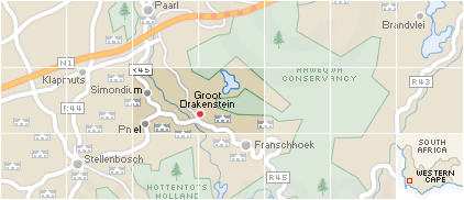 Accommodation in Groot Drakenstein