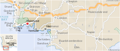 Accommodation in Kleinmond