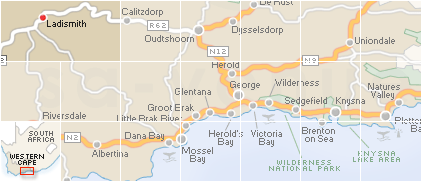 Accommodation in Ladismith