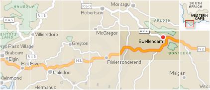 Accommodation in Swellendam