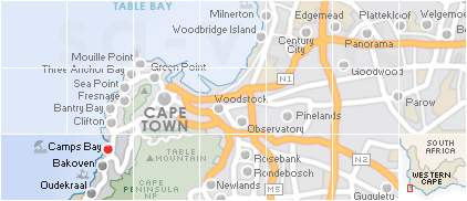 Accommodation in Camps Bay