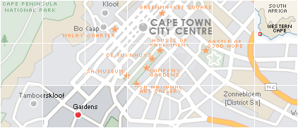 Accommodation in Gardens