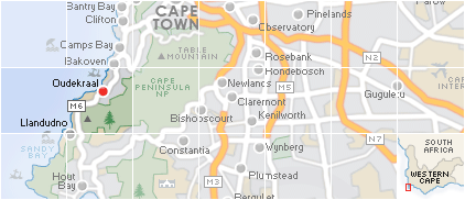 Accommodation in Oudekraal