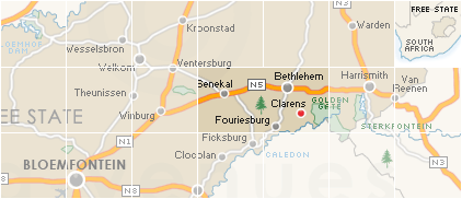 Accommodation in Clarens