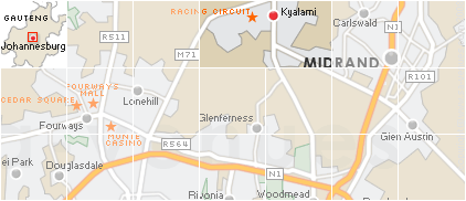Accommodation in Kyalami