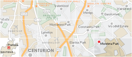Accommodation in Moreleta Park