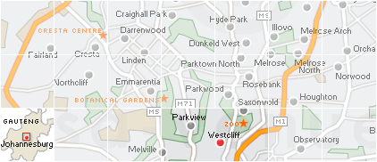 Accommodation in Westcliff