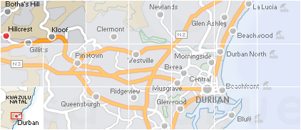 Accommodation in Hillcrest