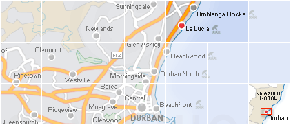 Accommodation in La Lucia