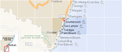 Accommodation in Southbroom