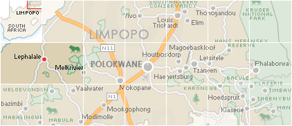 Ellisras Search by Map