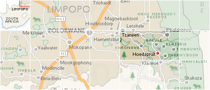 Accommodation in Hoedspruit