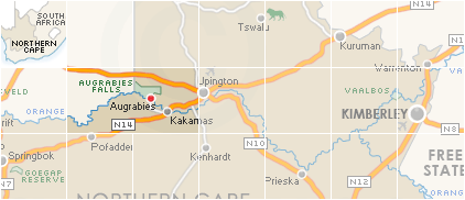 Accommodation in Augrabies