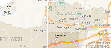 Accommodation in Lichtenburg