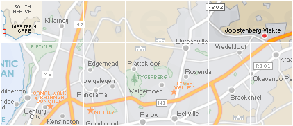 Accommodation in Joostenberg Vlakte