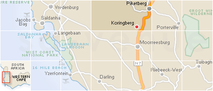 Accommodation in Koringberg