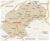 Free State Search by Map