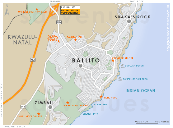 BALLITO Map